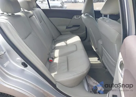 2012 Honda Civic Ex-L из США, поврежденный, VIN 19XFB2F97CE335726